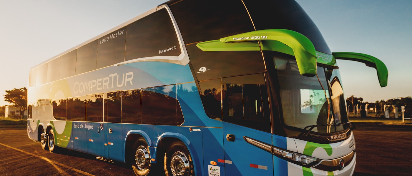 Modern minibus fleet