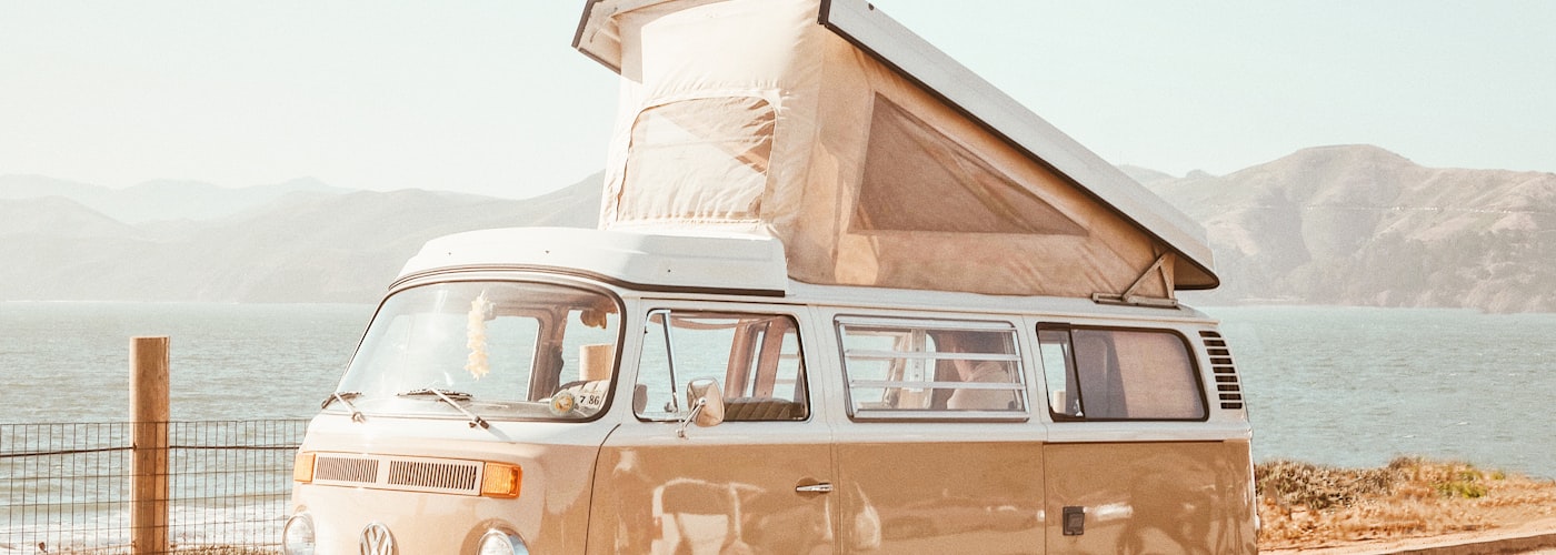 Group of happy travelers